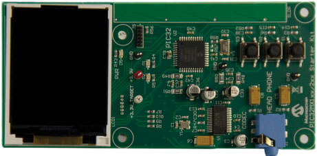 The PIC32 MX1/ MX2 starter kit (DM320013)